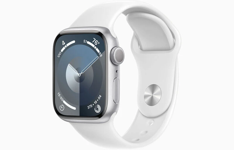 Apple Watch 9 45mm GPS Ricondizionato -Cinturino Bianco-