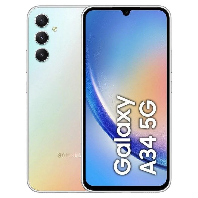 Samsung Galaxy A34 5G 128GB Ricondizionato-Argento-